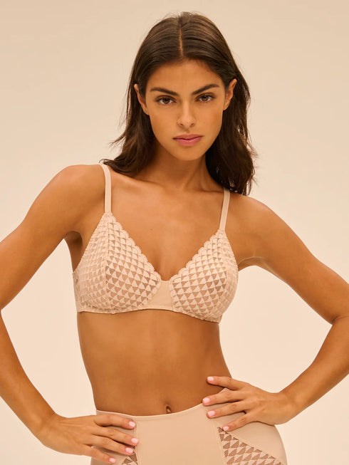Triangel-BH Skin Rosé SUBTILE SIMONE PÉRÈLE